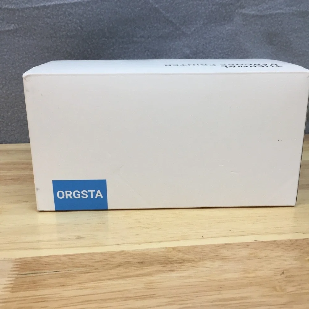 ORGSTA T001Plus Thermal Barcode Printer Bluetooth Shipping Label Maker White